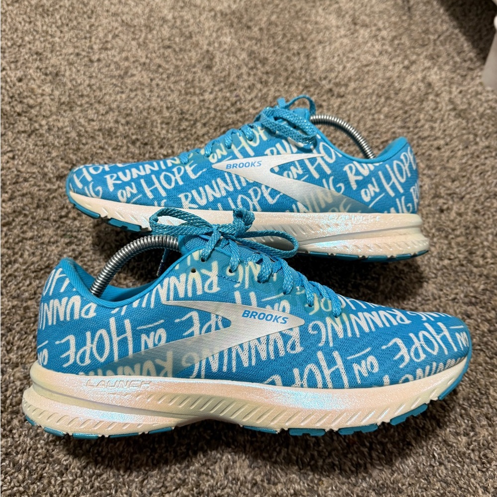 Brooks brave launch 7 Women's Blue Running Shoes - Picture 5 of 9